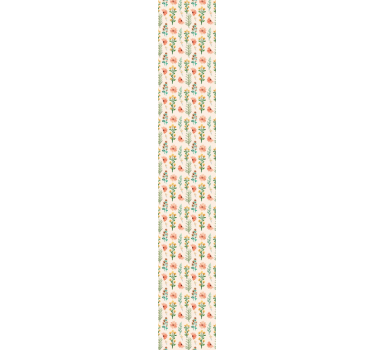 Papier peint fleur moderne Fleurs aquarelle - TenStickers