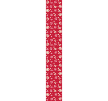 Papier peint Noël flocons de neige festifs - TenStickers