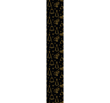 Papier peint Noël motif de formes géométriques - TenStickers