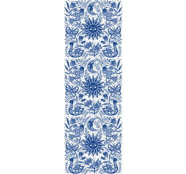 Papier peint art motifs d'art populaire - TenStickers
