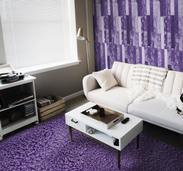 Papier peint effet brique Texture de brique violette - TenStickers