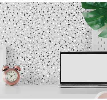 Papier peint autres textures inspiré du terrazzo - TenStickers