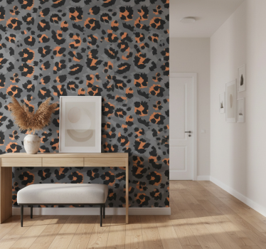 Papier peint animaux motif léopard audacieux - TenStickers