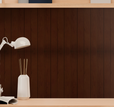 Papier peint bois boiserie - TenStickers