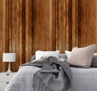 Papier peint bois confort naturel - TenStickers