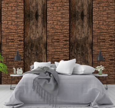 Papier peint bois texture bois naturel - TenStickers