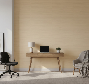 Papier peint bureau beige - TenStickers