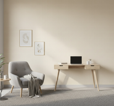Papier peint bureau couleur os translucide - TenStickers