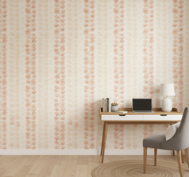 Papier peint bureau pétales de fleurs roses - TenStickers