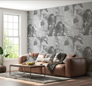 Papier peint imitation mur beton Concretum murum - TenStickers