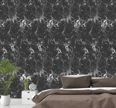 Papier peint effet marbre veinures de marbre - TenStickers