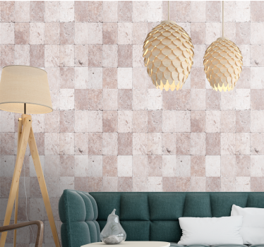 Papier peint effet marbre surface texturée élégante - TenStickers