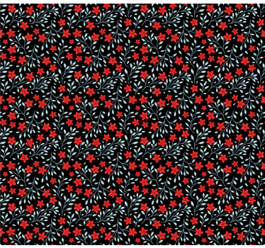 Papier peint fleuri tapisserie florale - TenStickers