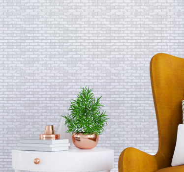 Papier peint briques brique minimaliste - TenStickers