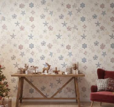 Papier peint noël naturel - TenStickers