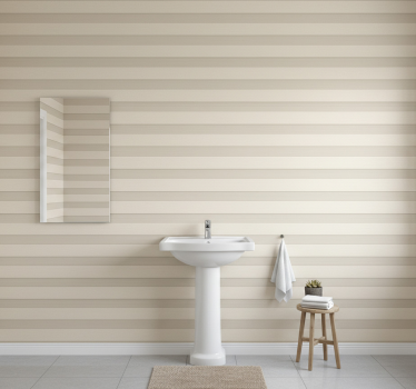Papier peint salle de bain dégradé jour-nuit superposé - TenStickers